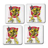 Bumble Sumi-e - Coasters