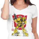 Bumble Sumi-e - Women's V-Neck