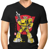 Bumble Sumi-e - Men's V-Neck