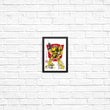 Bumble Sumi-e - Posters & Prints