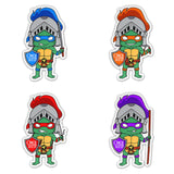 Cowabunga Teerion Sticker - August 2023