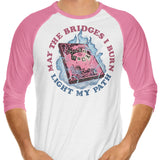 Burn Book Club - 3/4 Sleeve Raglan T-Shirt