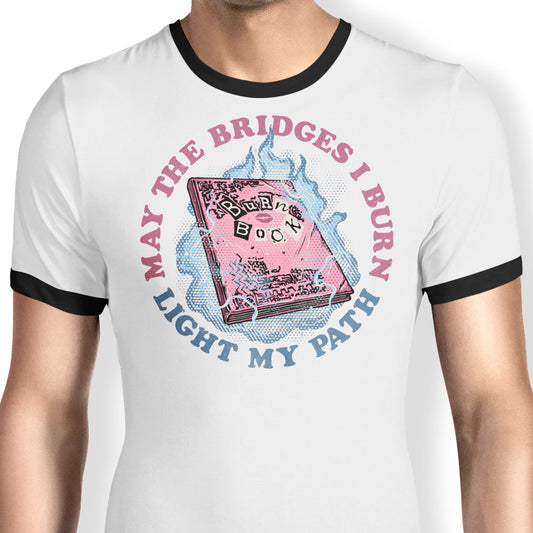 Burn Book Club - Ringer T-Shirt