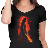 Burning Darkness - Women's V-Neck