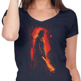 Burning Darkness - Women's V-Neck