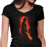 Burning Darkness - Women's V-Neck