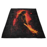 Burning Darkness - Fleece Blanket