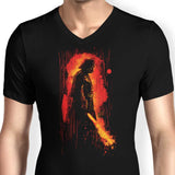 Burning Darkness - Men's V-Neck
