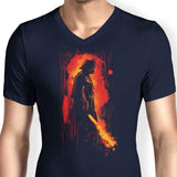 Burning Darkness - Men's V-Neck
