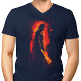 Burning Darkness - Men's V-Neck