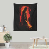 Burning Darkness - Wall Tapestry
