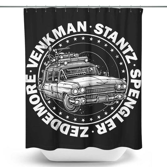 Bust Some Ghosts - Shower Curtain