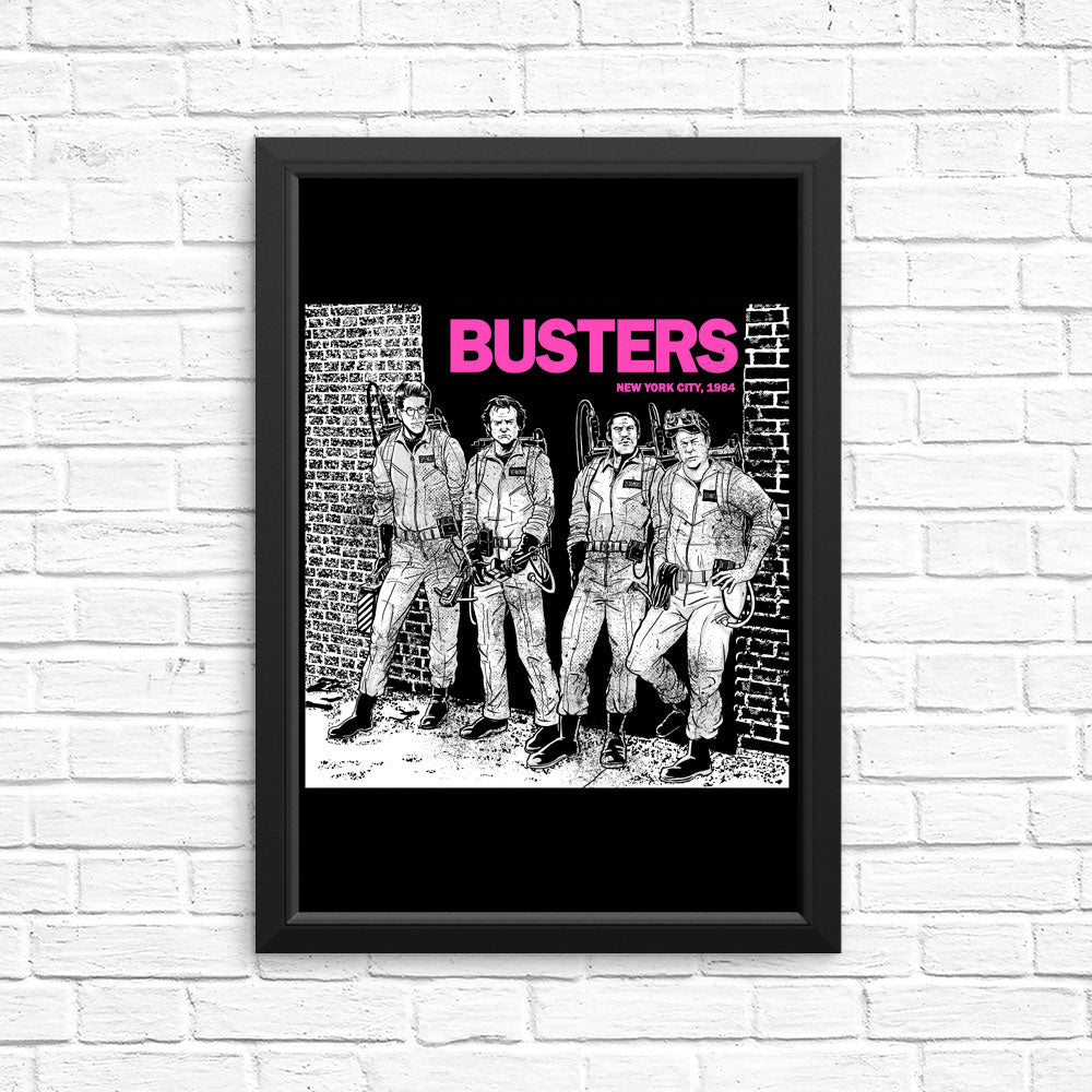 Busters - Posters & Prints – Once Upon a Tee
