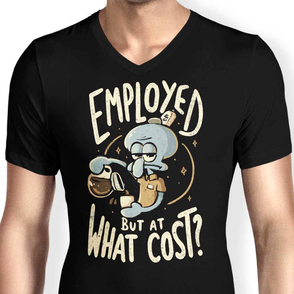 But at What Cost? - Men's V-Neck