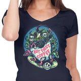 But First Coffee - Women's V-Neck