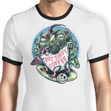 But First Coffee - Ringer T-Shirt