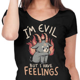 But I Have Feelings - Women's V-Neck