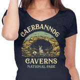 Caerbannog Caverns National Park - Women's V-Neck