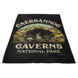 Caerbannog Caverns National Park - Fleece Blanket