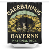 Caerbannog Caverns National Park - Shower Curtain