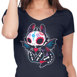 Calavera Fury - Women's V-Neck