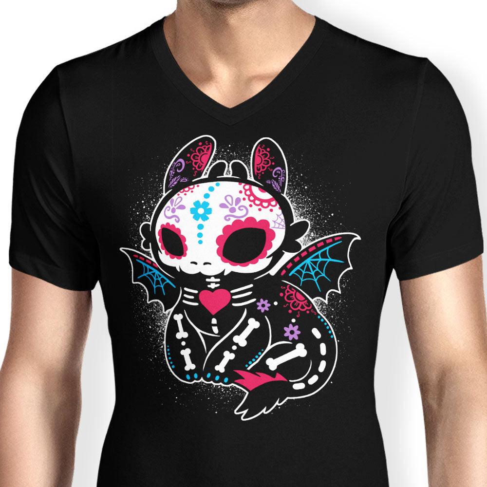 Calavera Fury - Men's V-Neck