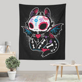 Calavera Fury - Wall Tapestry
