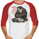 Call the Ghost - 3/4 Sleeve Raglan T-Shirt