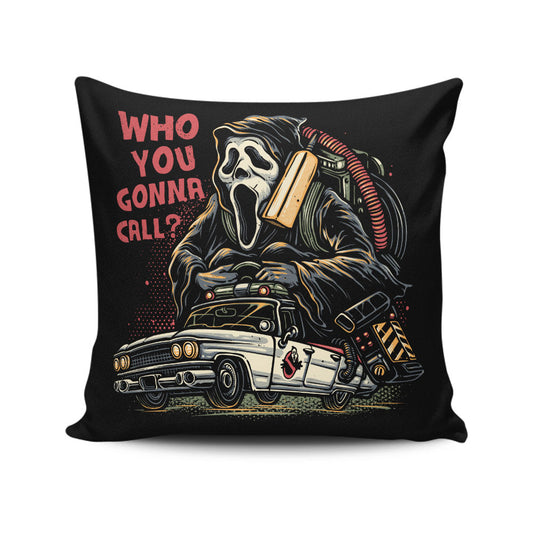Call the Ghost - Throw Pillow