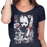 Camp Blood - Women's V-Neck