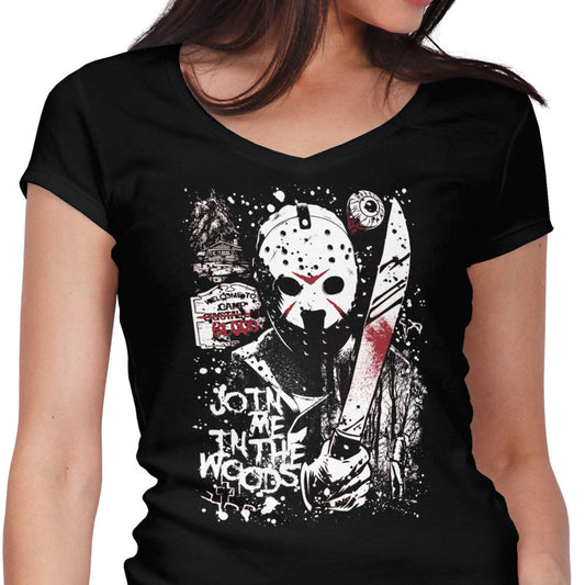 Camp Blood - Women's V-Neck