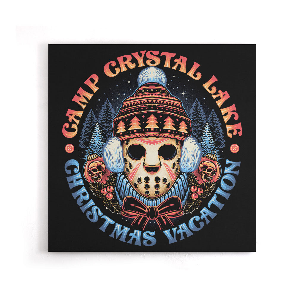 Camp Christmas - Canvas Print