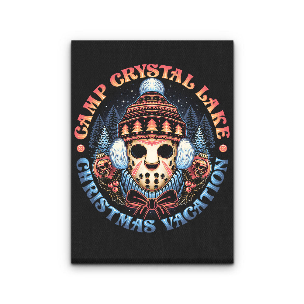 Camp Christmas - Canvas Print