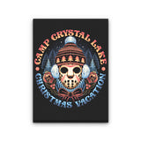 Camp Christmas - Canvas Print