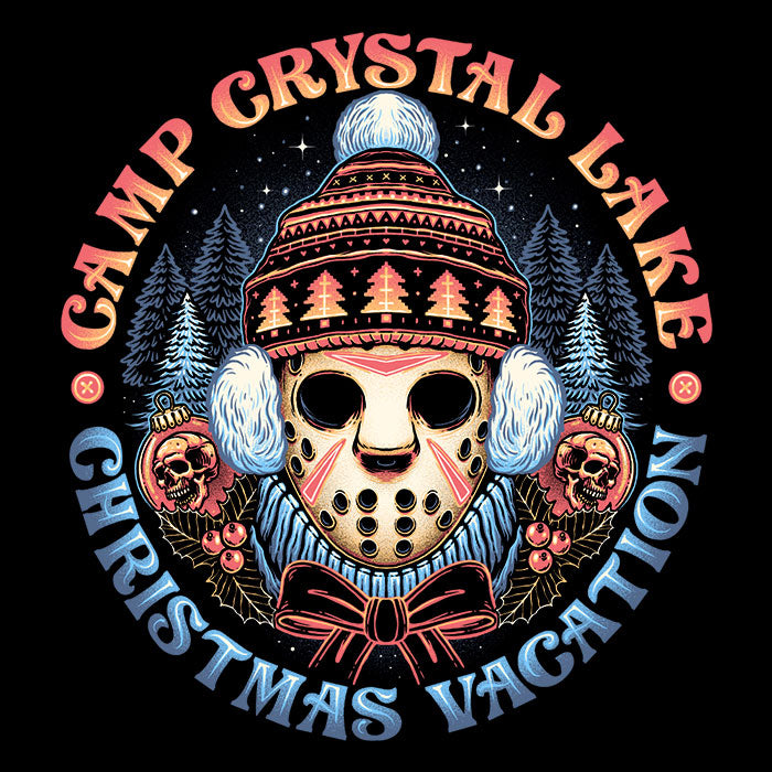 Camp Christmas - 3/4 Sleeve Raglan T-Shirt