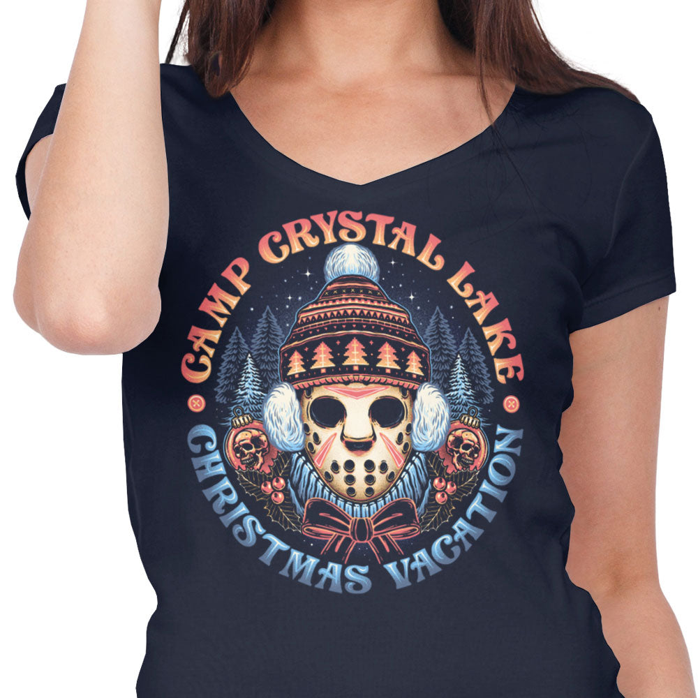 Camp Christmas - Women's V-Neck