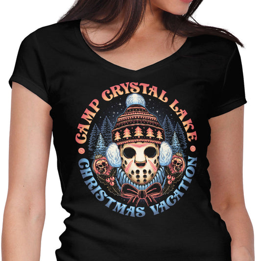 Camp Christmas - Women's V-Neck
