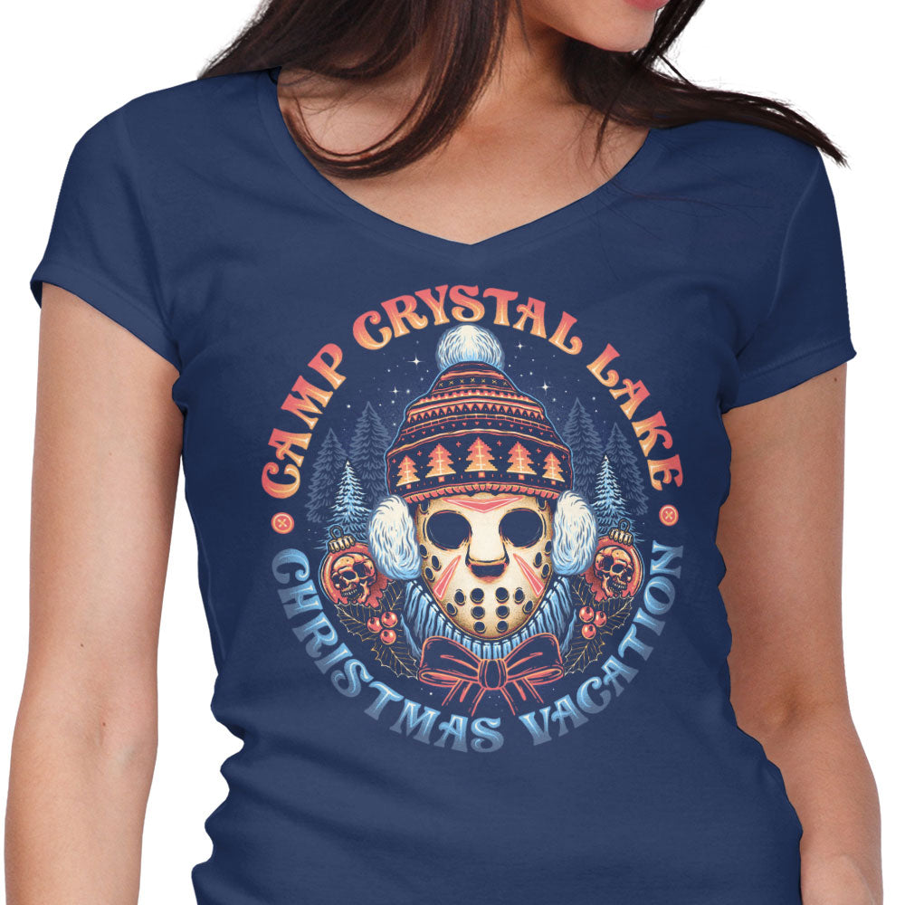 Camp Christmas - Women's V-Neck