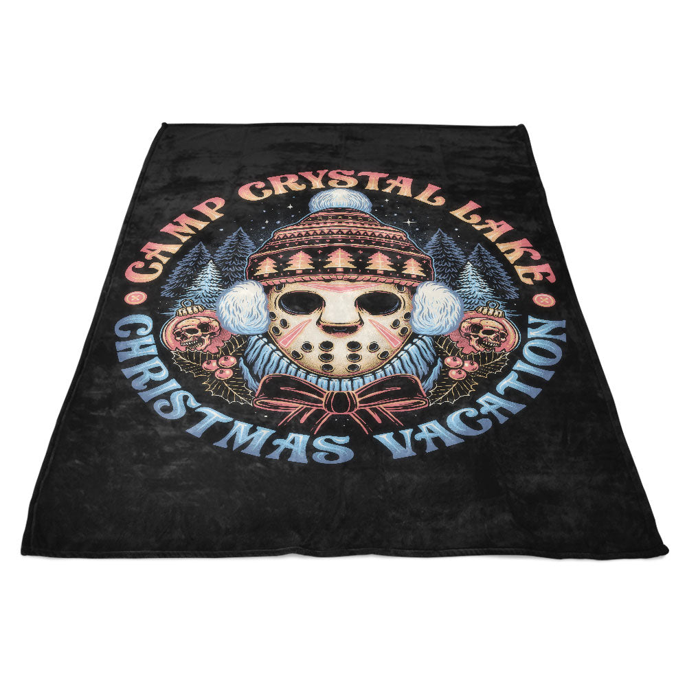 Camp Christmas - Fleece Blanket