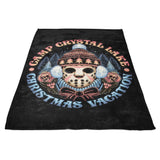 Camp Christmas - Fleece Blanket