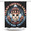 Camp Christmas - Shower Curtain