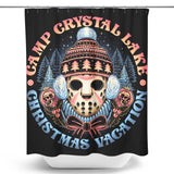 Camp Christmas - Shower Curtain