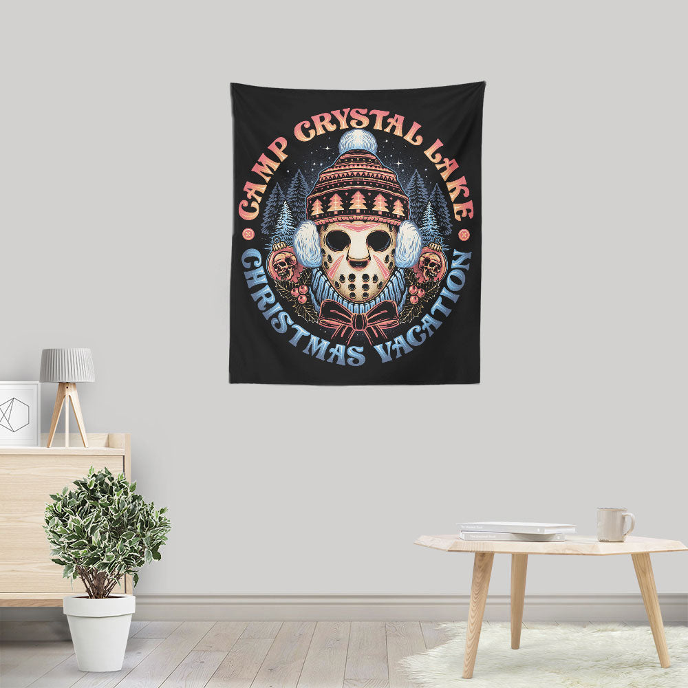 Camp Christmas - Wall Tapestry