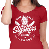 Camp Slashers - Women's V-Neck