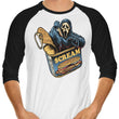 Canned Ghost - 3/4 Sleeve Raglan T-Shirt