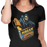 Canned Ghost - Women's V-Neck
