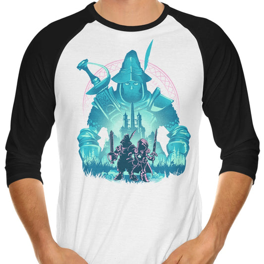 Captain of the Knights - 3/4 Sleeve Raglan T-Shirt