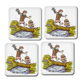 Carl and the Princess - Coasters