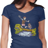 Carl and the Princess - Women's V-Neck
