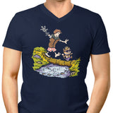 Carl and the Princess - Men's V-Neck
